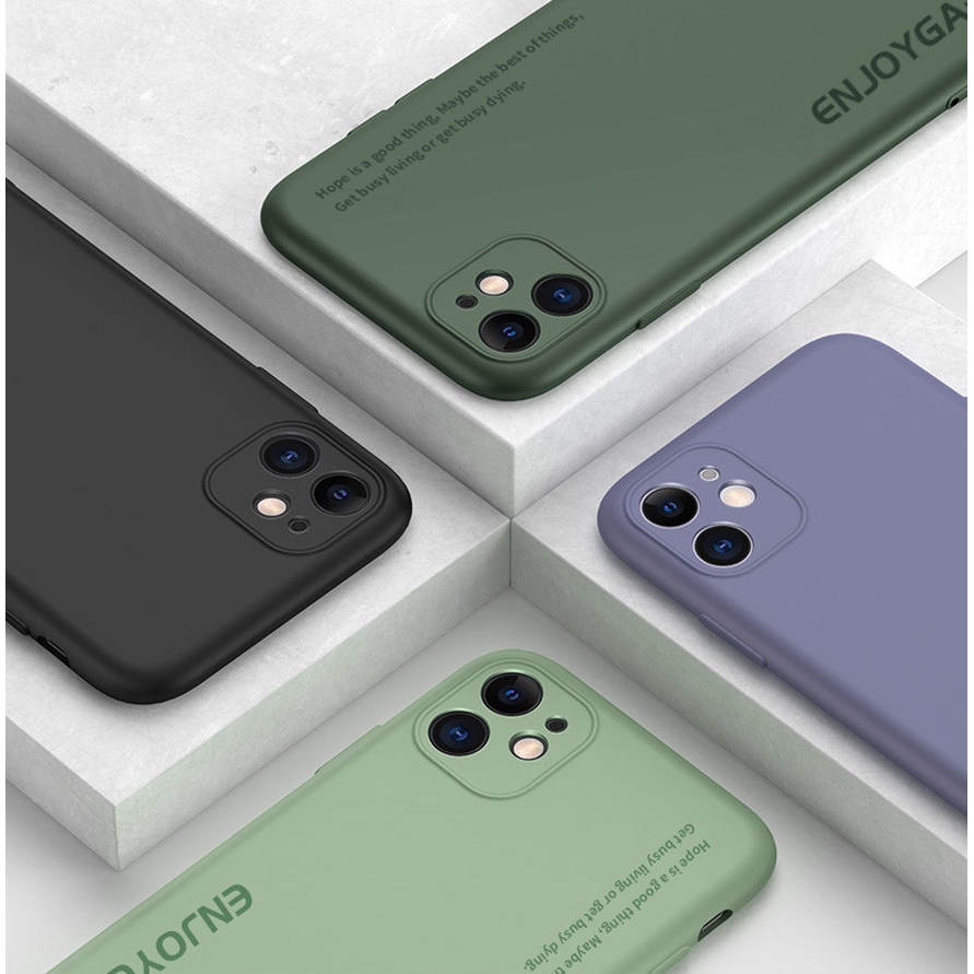 Ốp Lưng Silicone Mềm Hình Máy Ảnh Cho Iphone Se 2020 11 Pro Max X Xr Xs Max 8 7 6 6s Plus