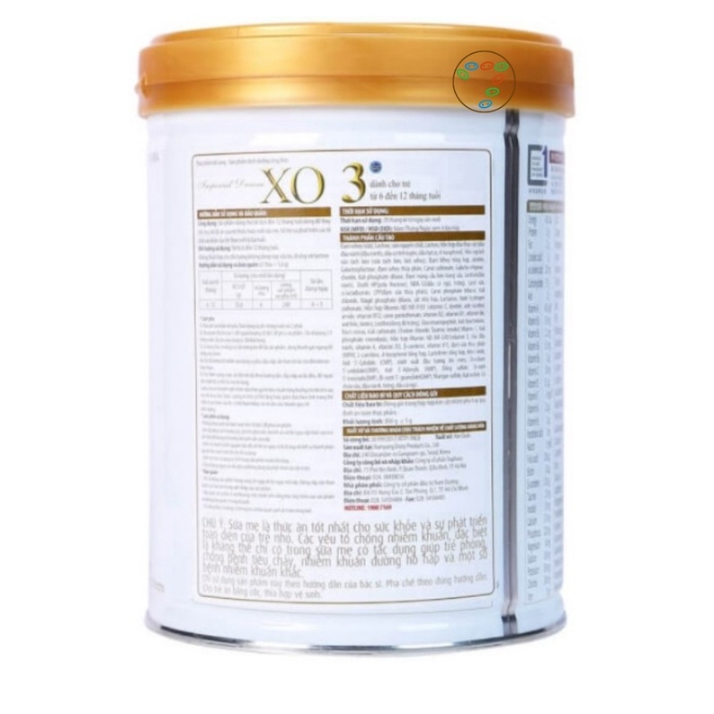 Sữa XO Imperial Dream Số 3 - Chống táo bón vượt trội - Nhập khẩu Hàn Quốc