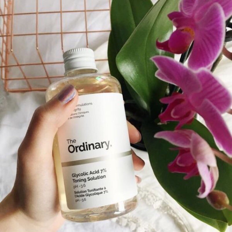 The Ordinary  Glycolic Acid 7% Toning Solution  240mL - Bill Canada/US - Toner tẩy tế bào chết hóa học nhẹ nhàng