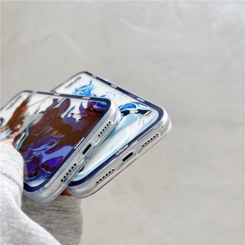 Ốp Điện Thoại Mềm In Hình Naruto Cho iPhone 13 12 11 Pro Max 6 6s 7 8 Plus X Xs Max XR