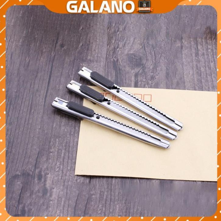 Dao rọc giấy GALANO dao cắt giấy vỏ thép không rỉ siêu bền SK-001352