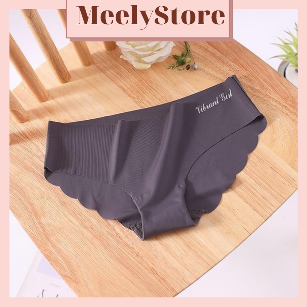 Quần Lót Su Không Viền 3/4 Mông Sexy Chip Màu Pastel Cạp Vừa Nâng Mông Dễ Dàng Phối Đồ Lọt Khe -1028