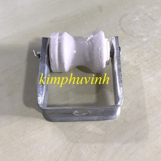 Rắc sứ kéo điện - bộ sứ kéo dây điện - rắc u kéo dây điện