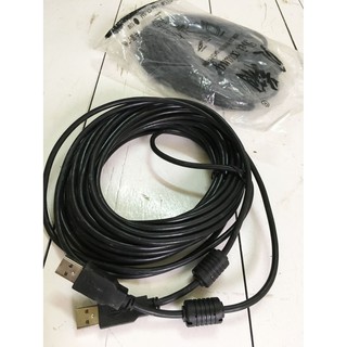 Cáp USB 2.0 2 đầu đực dài 10m (đen)