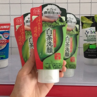 Sữa Rửa Mặt Trà Xanh Rohto Shirochasou Green Tea