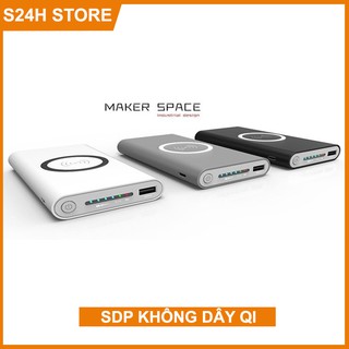 Sạc dự phòng không dây QI 10000mah giá kho ( sỉ và lẻ ) ( bảo hành đổi 6 tháng )
