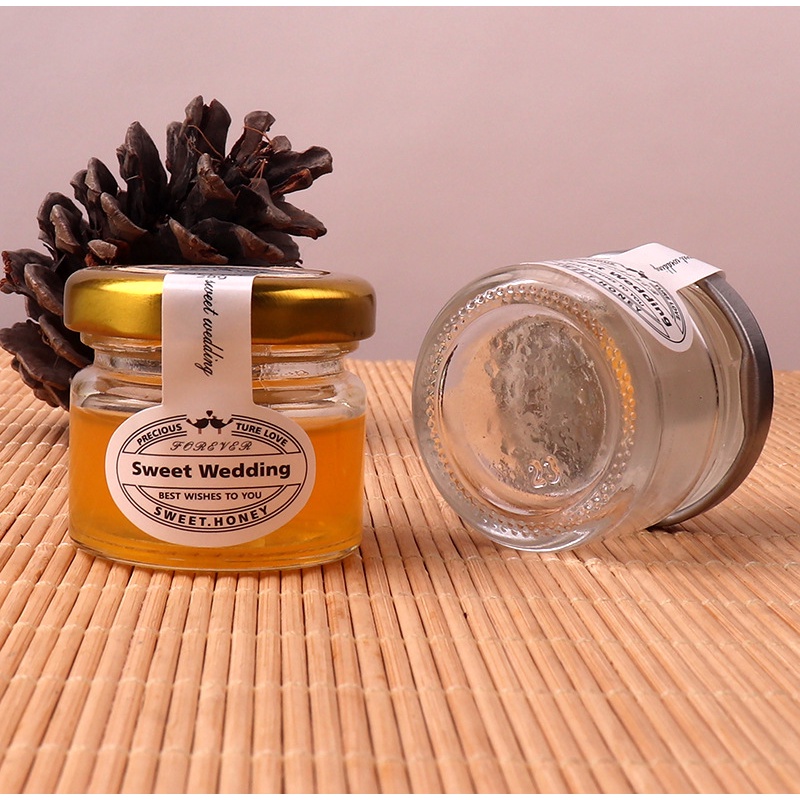 HỦ THUỶ TINH 30ml. 30g NẮP THIẾC