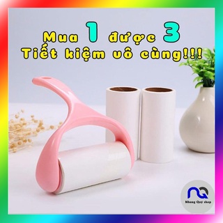 Cây lăn bụi quần áo kèm 2 lõi thay tiện lợi