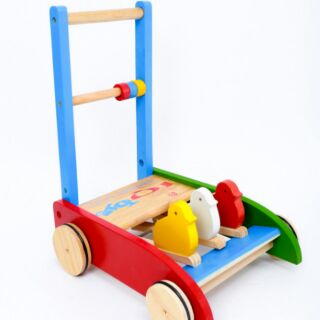 Xe tập đi gỗ 3 con chim