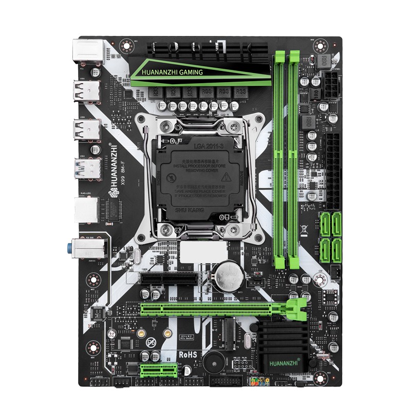 Combo Mainboard HUANANZHI X99 8M-F+E5 2650v3,2678v3, LGA2011-3,hỗ trợ DDR4 non-ECC ram,M.2,Nonotree,Game sống,Tốt hơn i7