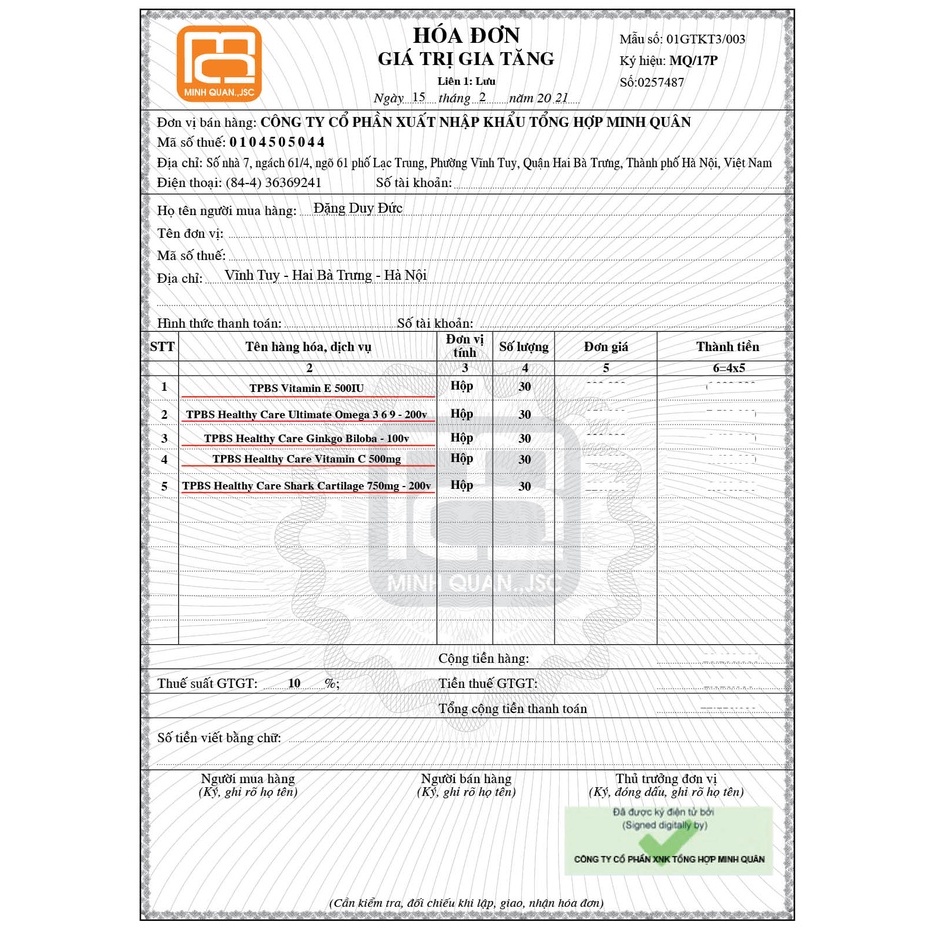 Viên Uống Sụn Vi Cá Hỗ Trợ Xương Khớp, Phục Hồi Và Duy Trì Xương Khớp - Healthy Care Shark Cartilage 750mg - 200 viên