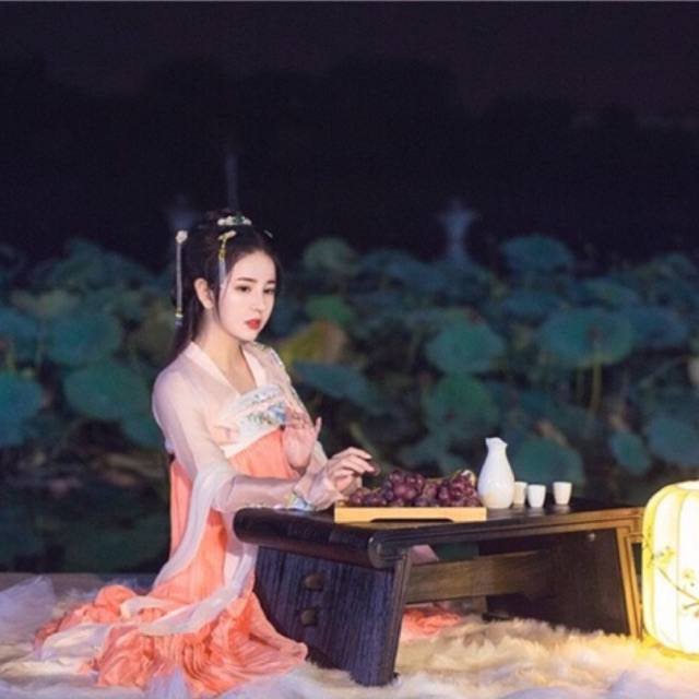 Hán phục cổ trang Hải Đường