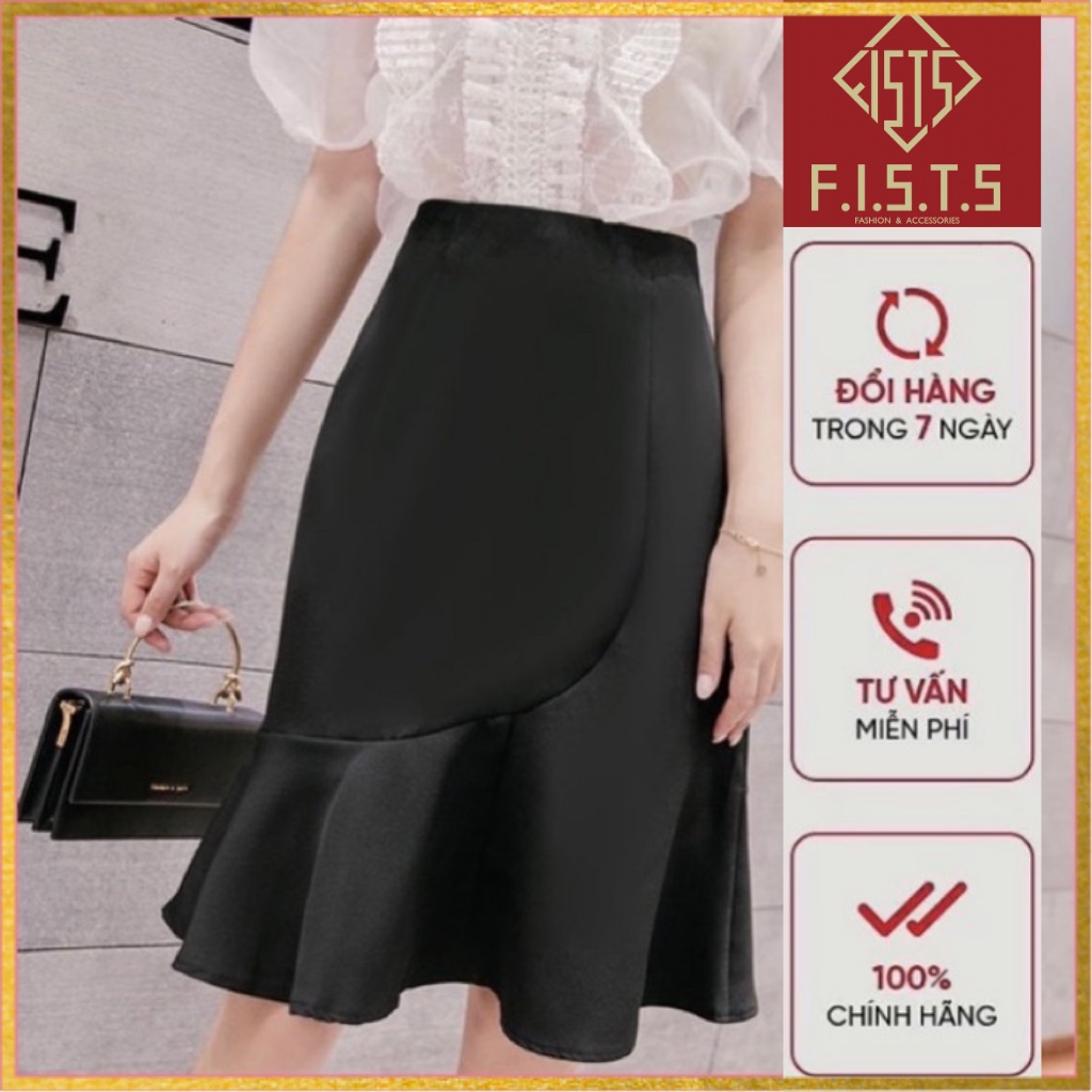 Chân váy đuôi cá F522 chất đẹp dễ mặc tạo thần thái phối đồ với áo sơ mi hoặc các áo thời trang có nhiều size