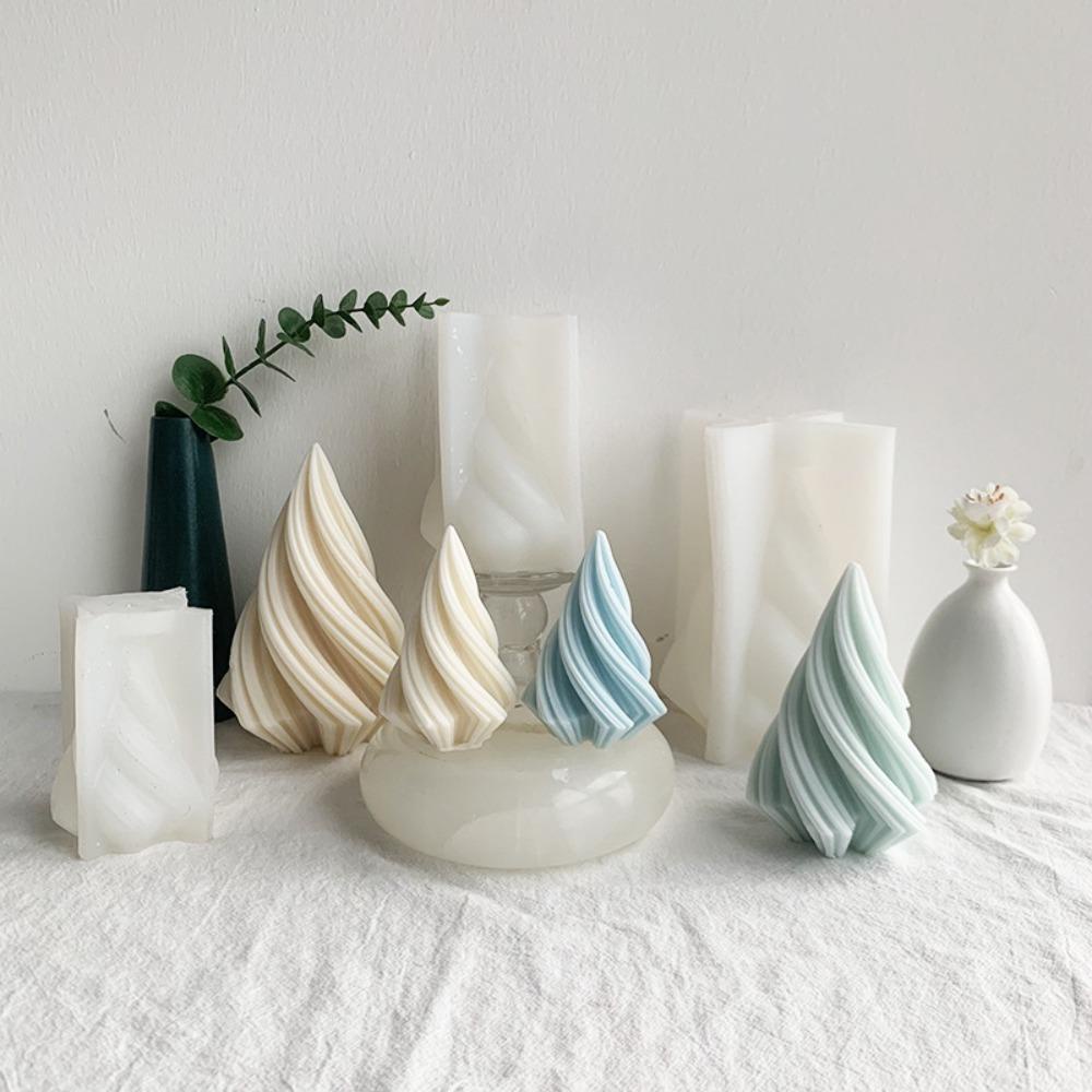 Khuôn Làm Sáp Nghệ Thuật 3D Hình Nón Lớn Bằng Nhựa Resin