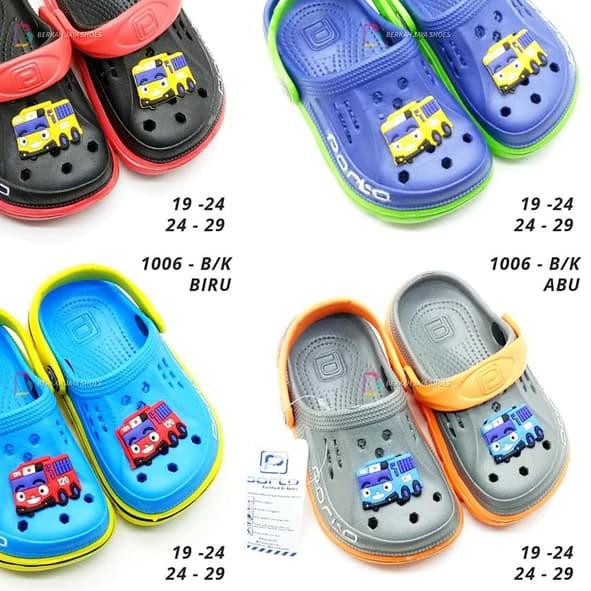 Giày Sandal Crocs Bằng Cao Su Nhiều Màu Sắc Cho Bé 1006 B / K