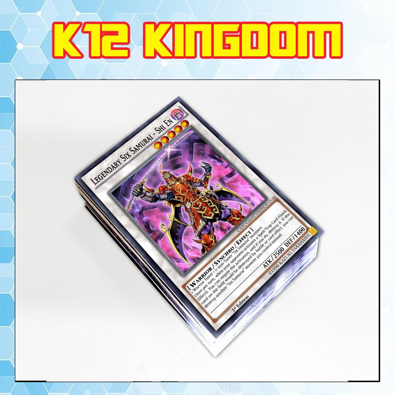 Bài Yugioh ❤️FREESHIP❤️ Thẻ bài Yugioh Six Samurai deck 54 lá