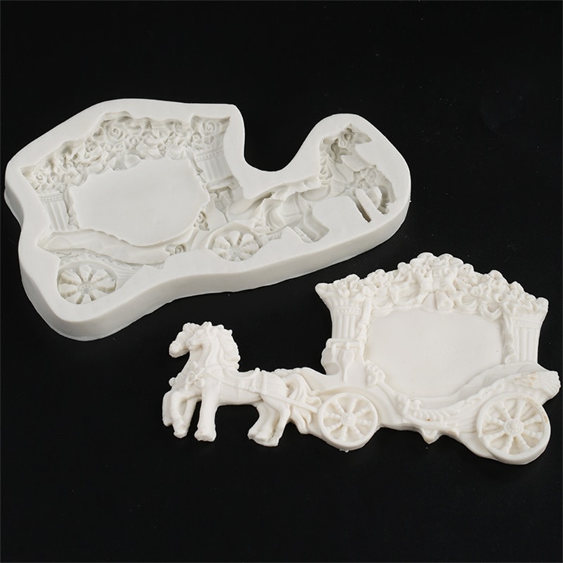 Khuôn silicone làm bánh hình ngựa 3d độc đáo 2018