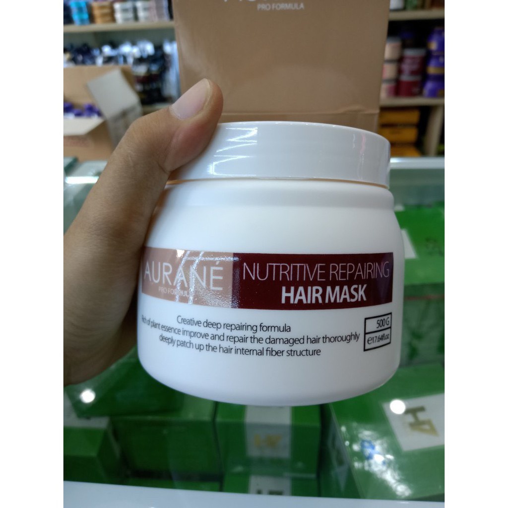 Hấp Dầu Phục Hổi Tóc Hư Tổn Aurane Nutritive Repairing 500ml