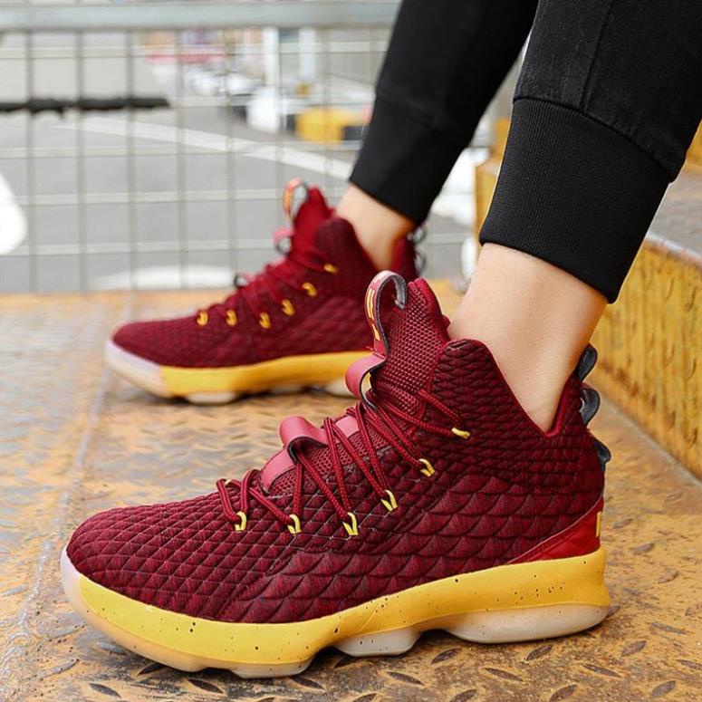 36-45 Giày Thể Thao Chơi Bóng Rổ Phong Cách Năng Động Trẻ Trung Dành Cho Nam Lebron James Soldier 15 Basketball Shoes 