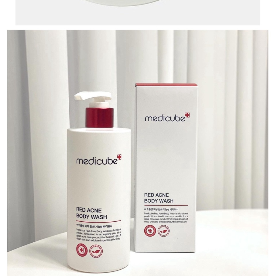 Sữa Tắm Cho Da Mụn Medicube Red Acne Body Wash 400ml _ Medicube Chính Hãng