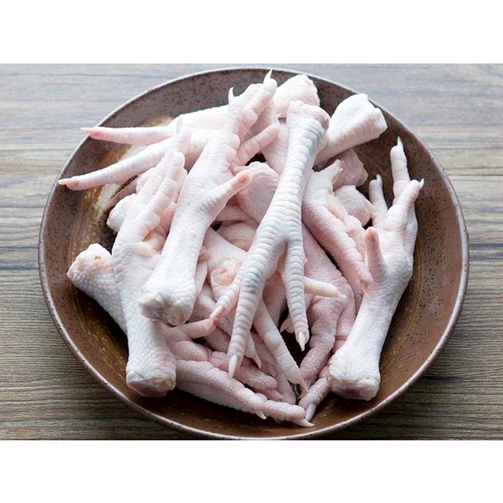 Chân Gà Có Xương |Chân Gà Nguyên Xương khay 1kg hàng tươi ngon to đều - Ship Hỏa Tốc HN