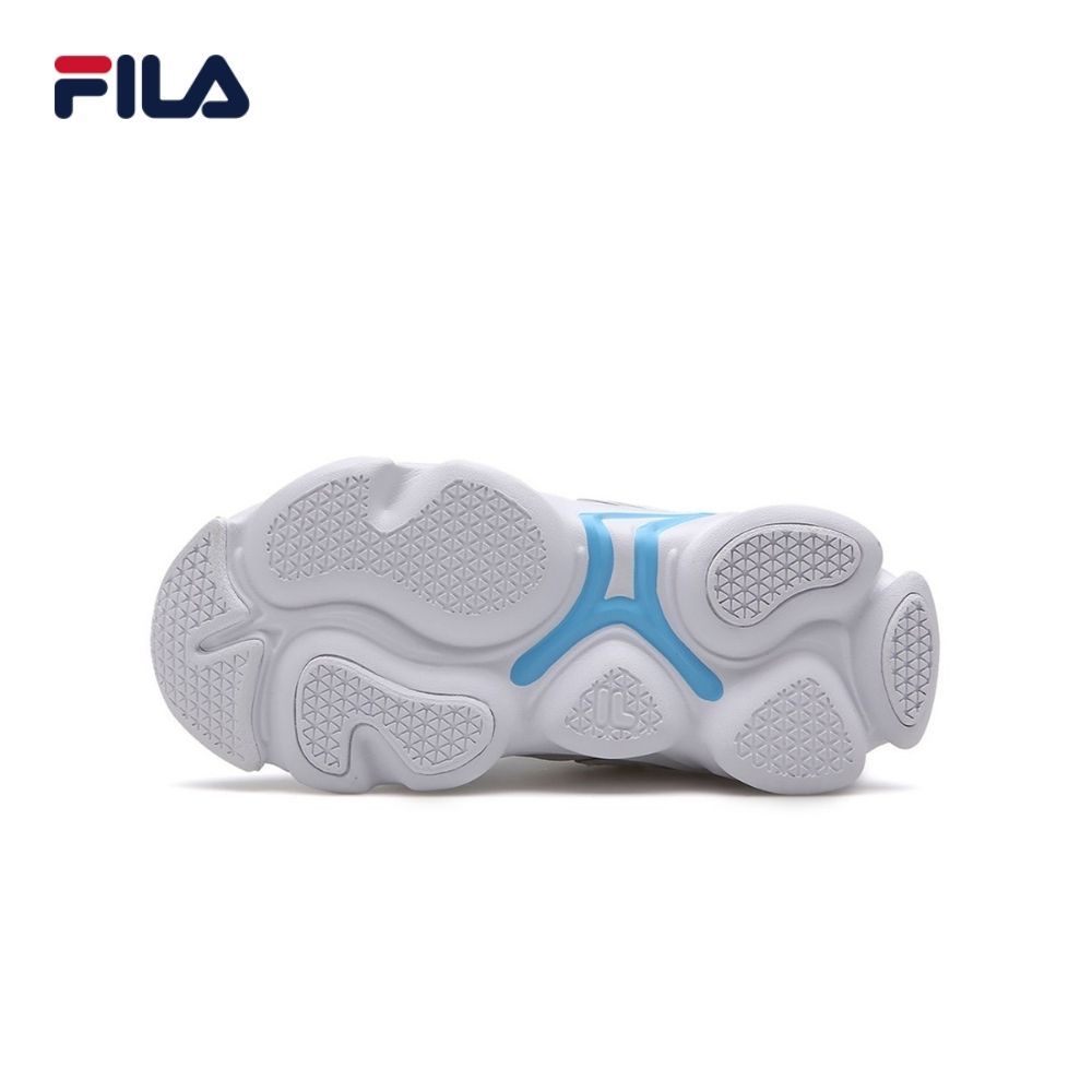 Giày sneaker có quai dán trẻ em Fila Skipper Metal KD - 3RM01737D-100