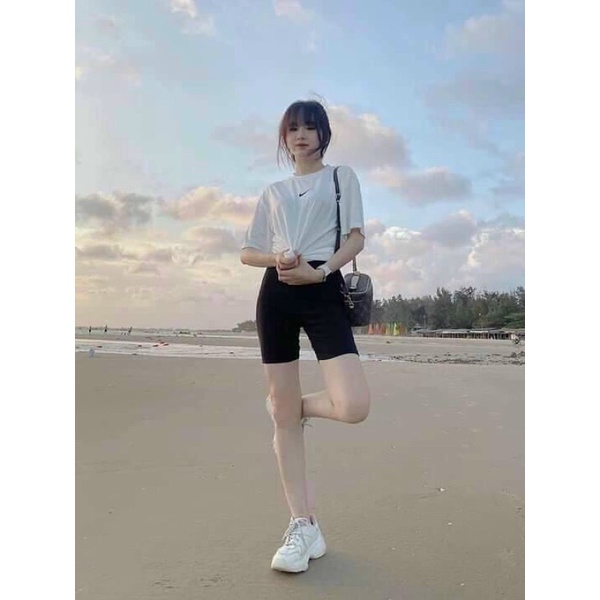 Full Set ngố áo thun + quần legging đùi