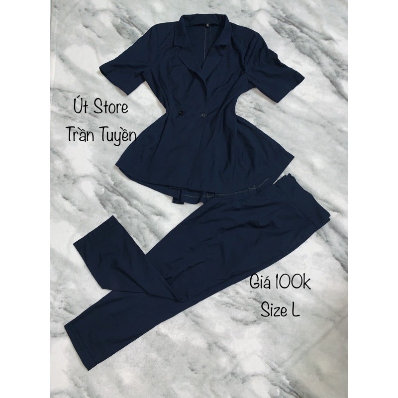 Set Vest Công Sở cho nàng MS31