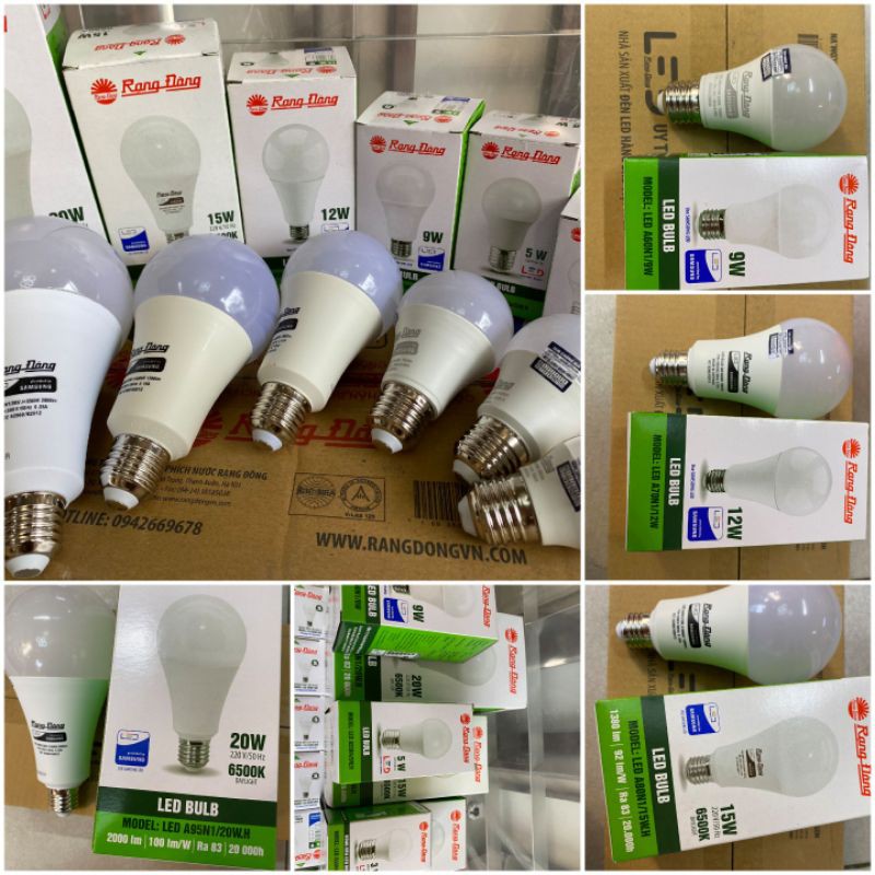 Bóng đèn LED bulb 20W Rạng Đông