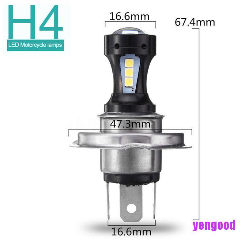 Đèn pha led H4 3030 18 SMD 6500K 12-24v 12-24v H4 3030 18 SMD 6500K H500Ko 6500K 12-24K chất lượng cao cho xe máy