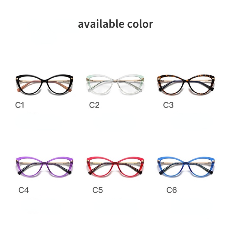 Mắt Kính TR90 Chống Ánh Sáng Xanh Thời Trang Dành Cho Nữ