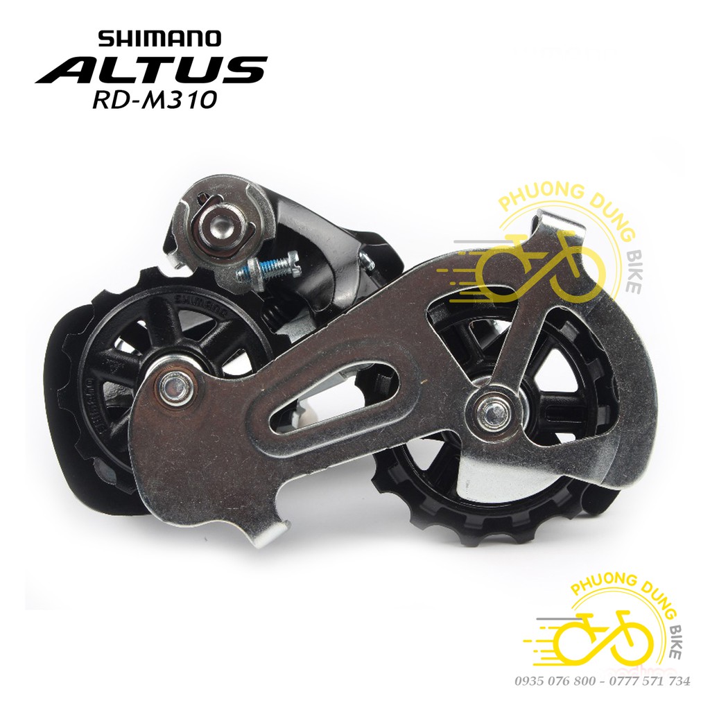 Củ cùi đề sau xe đạp SHIMANO ALTUS RD-M310 7-8 Speed - Hàng chính Hãng