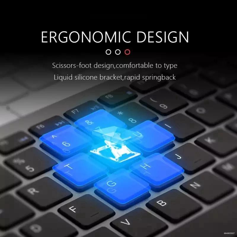 ☃✢Bộ Bàn Phím Và Chuột Không Dây Inphic V780 Siêu Mỏng