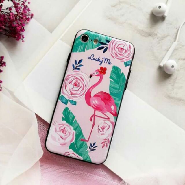 Ốp iphone hạc hồng