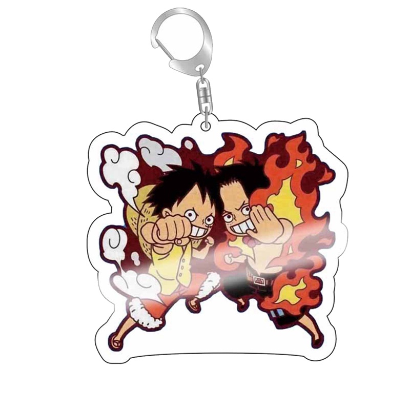 Móc Khóa Silicon Hình Nhân Vật Luffy Trong Phim Hoạt Hình One Piece