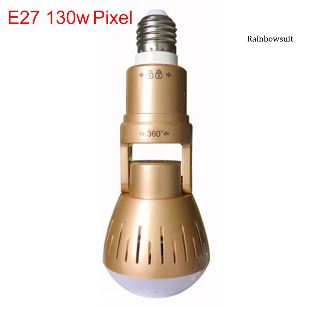 Bóng Đèn E27 Xoay 360 Độ Điều Khiển Từ Xa Kết Nối Wifi | BigBuy360 - bigbuy360.vn