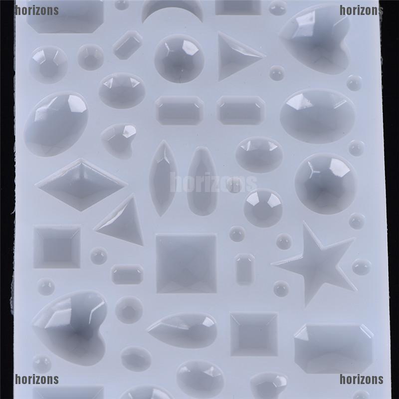 Khuôn Silicone Làm Mặt Dây Chuyền Đá Nhiều Kiểu