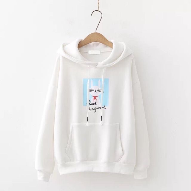 ÁO KHOÁC NỮ HOODIE PONGSTORE THỜI TRANG NỮ HÌNH MÈO CÁ TÍNH