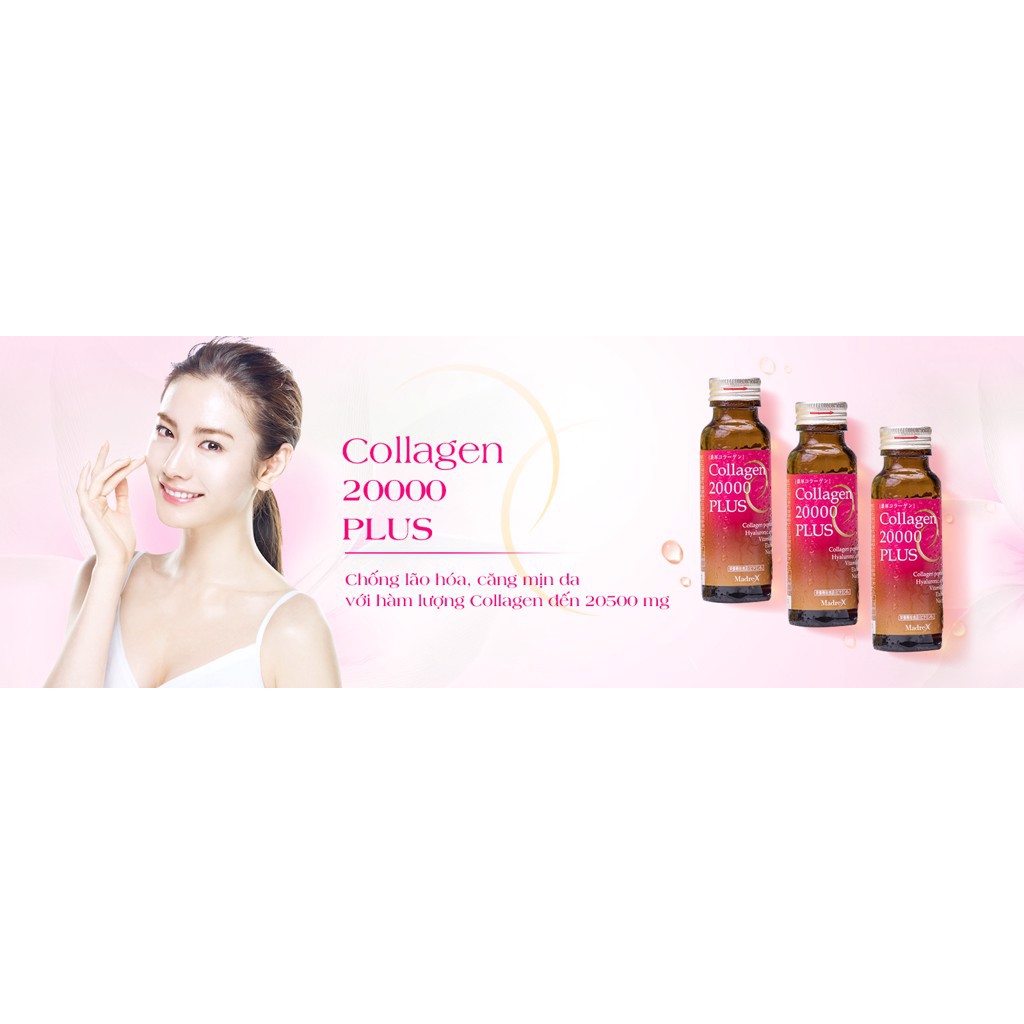 Chính Hãng_Nước COLLAGEN 20000MG PLUS Của Nhật