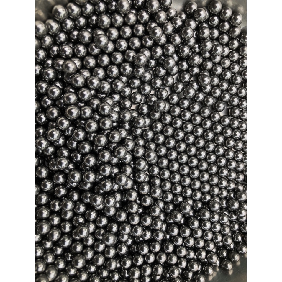 Combo 10kg bi sắt kỹ thuật công nghiệp 6,35mm, 7mm, 8mm, bi sắt tròn nhẵn bóng