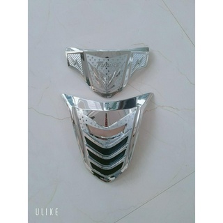 combo 2 món ốp mặt nạ mạ crom cho xe future 2018 đến 2020 - Đồ Chơi Xe