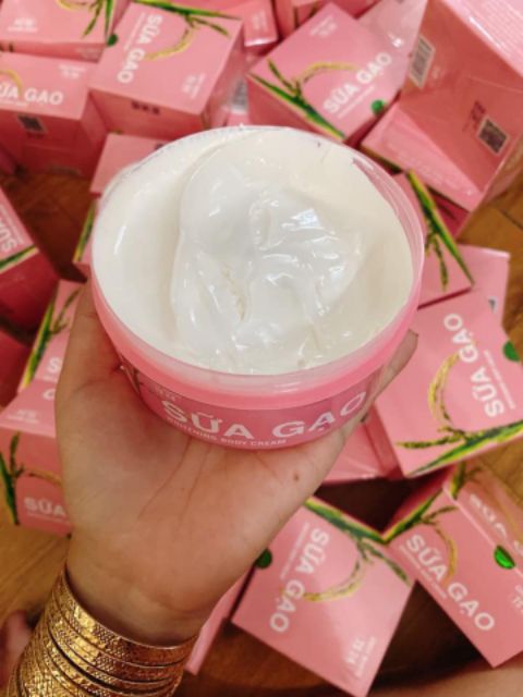 Kem Dưỡng Trắng Toàn Thân Sữa Gạo Cosy White Whitening Body Cream 250g