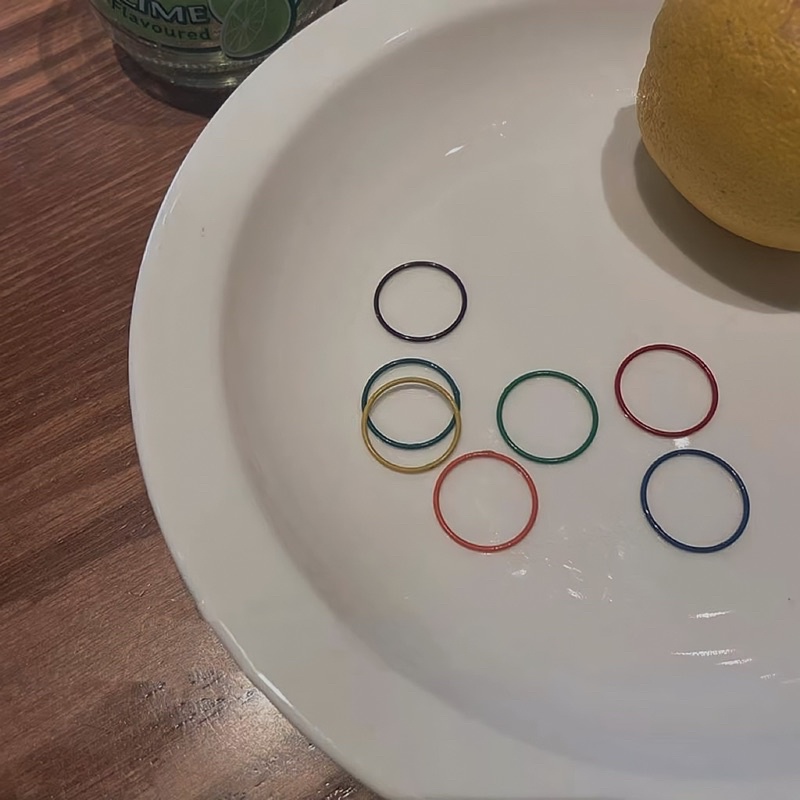 Set Nhẫn Màu Trơn - NHAN1080