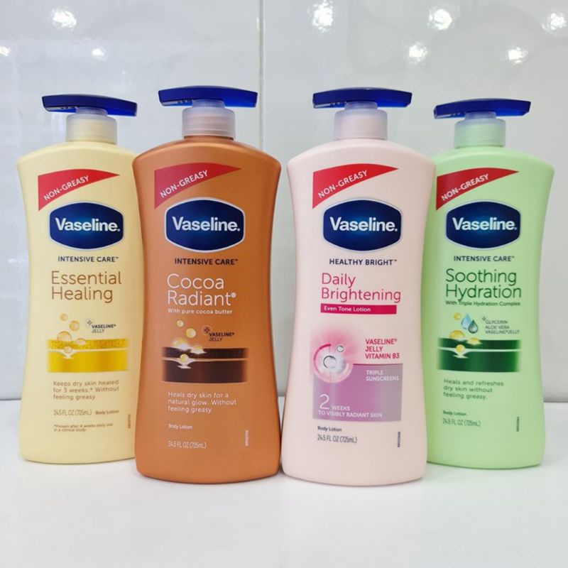 Sữa Dưỡng Thể Vaseline Body Lotion 725ml ( Mẫu Mới)