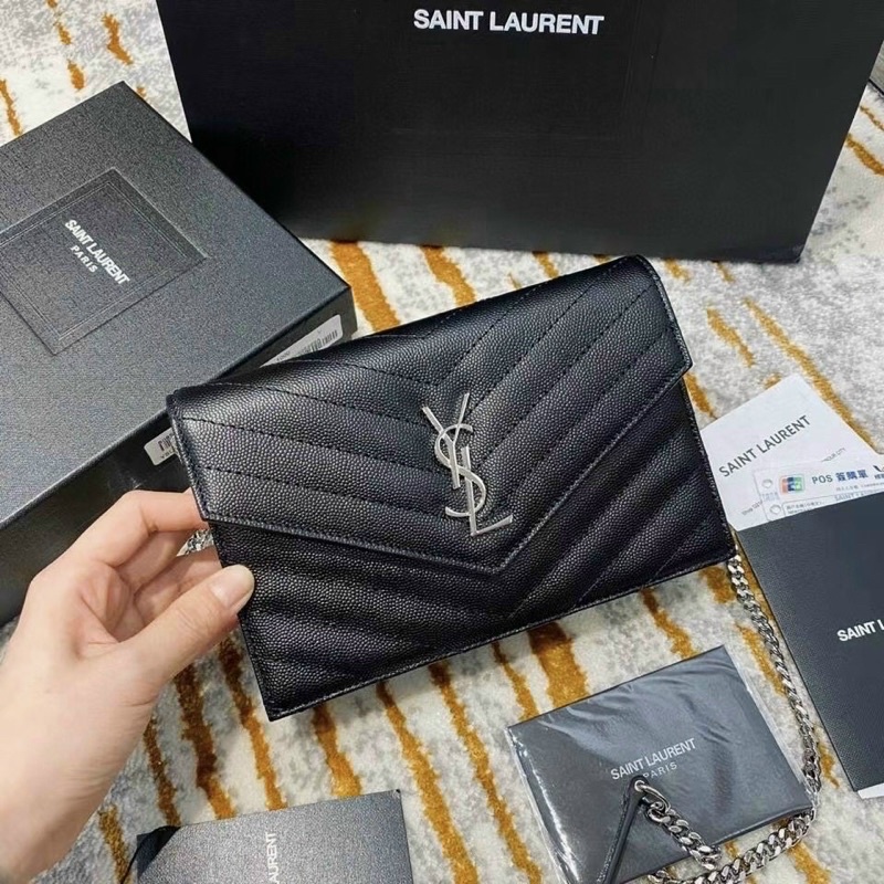 Túi nữ đeo chéo yslli tinh tế trẻ trung đen (hàng supersale) FULLBOX