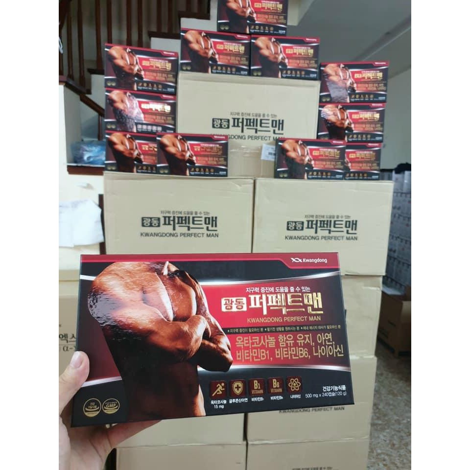 Viên Uống Tăng cường Sinh Lý Nam Giới KWANGDONG PERFECT MAN Hàn Quốc, Hộp 120 viên | BigBuy360 - bigbuy360.vn