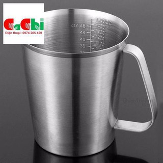 Ca đong inox 304 pha chế trà sữa loại tốt 2 lít
