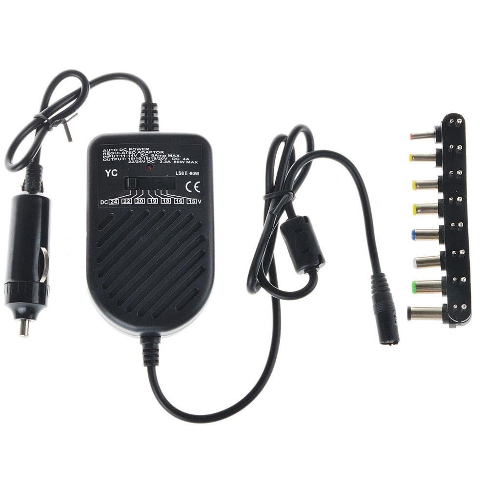 Bộ Sạc Laptop Xe Hơi TAYLOR1 80W Đa Năng Chất Lượng Cao
