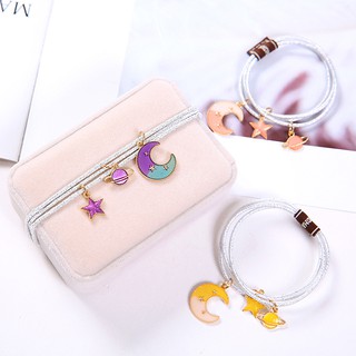CH074 Cộc tóc CHARM Hàn Quốc - BST Goodnight - Moon Star