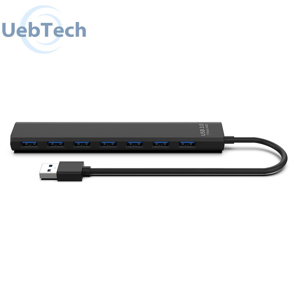 Hub chuyển đổi USB 2.0/ 3.0 chia 7 cổng tốc độ cao 5Gbps mở rộng